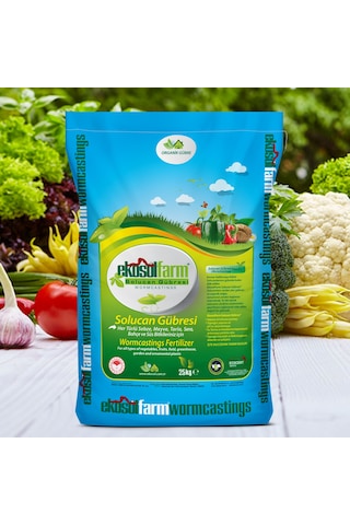 Ekosol Farm Solucan Gübresi 25 KG