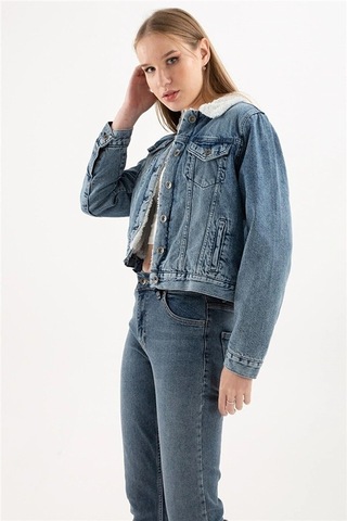 Fashion Frends Fashion Friends Kadın Jean Mont Mavi
