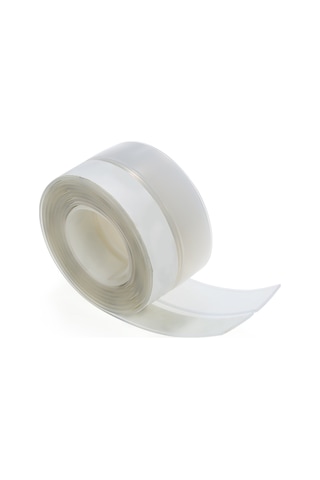 Geeksen Silikon Rengi Seçenekli Şeffaf/beyaz 25mm Yüksekli 1m Boylu Pencere/kapı Rüzgar Ve Ses Yalıtımı Keçe 3m Bandlı