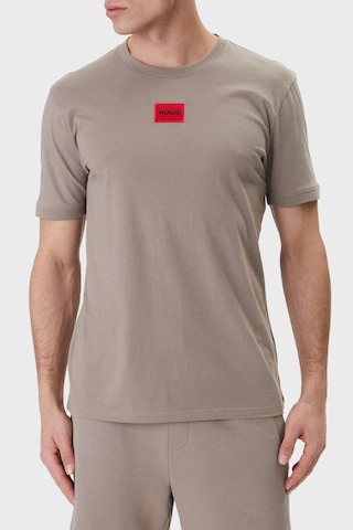 Hugo Erkek T Shirt 50447978 237 Antrasit