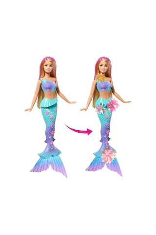 Barbie Büyülü Çiçekler Deniz Kızı Bebeği Jdm72