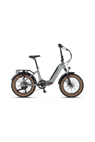 Ümit Altec Hydra 20 Jant 7 Vites Elektrikli Katlanır Bisiklet Mat Antrasit