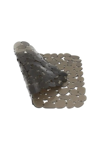 Besthome1 Mutfak/banyo Lavabo Koruması - 40x30 Cm Kauçuk Kaymaz Mat, Su Geçirmez, Çizik Koruyucu, Kolay Temizlenir Siyah Siyah