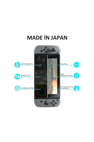 Beboncool Nintendo Switch Hori 9h Temperli Cam Ekran Koruyucu