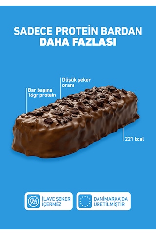 Hıq High Pro Protein Bar 6x55g Chocolate Brownıe Flavored