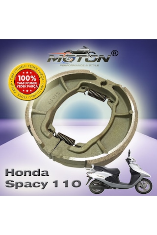 Honda Spacy 110 Arka Fren Balatası Kampana Tipi Yüksek Performans
