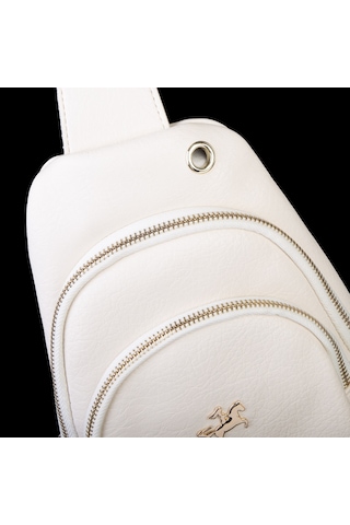 Nas Bag Kadın Crossbody Bag Bel Ve Body Bag Krem Victoria