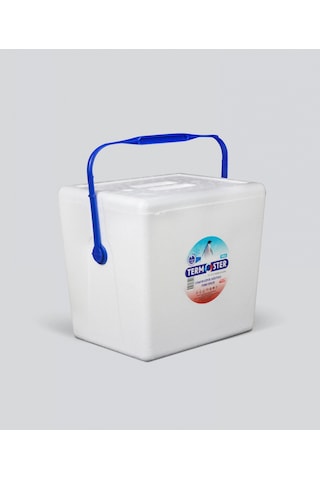 Termoster 10 Litre Strafor Köpük Soğutucu Beyaz