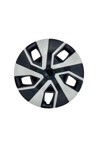 Citroen C4 15 İnç Jant Kapağı Takım Siyah Gri C113