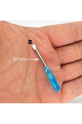 3mm Küçük Mini Düz Tornavida Saat Elektronik Tamiri