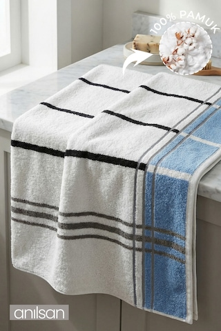 Marina Banyo Havlusu - 100x150 Cm, 750 Gr, %100pamuk, Spa Ve Otel Havlusu, Günlük Kullanım Beyaz