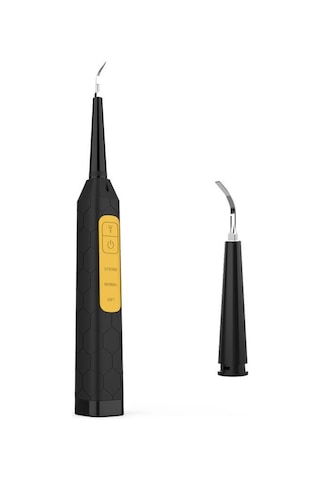 Jyq-023 Ağız Diş Temizleme Ve Bakım Aracı Ev Elektrikli Diş Aleti, Sarı Diş Ve Tütün Lekelerini Çıkarmak İçin Siyah + Diş Yüzeyi Temizleme Kafası