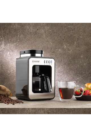Schafer Barista Öğütücülü Filtre Kahve Makinesi