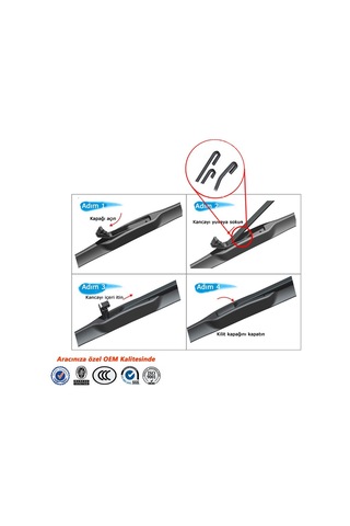 Hyundai Accent Admire Silecek 2003-2006 500 MM/450 MM