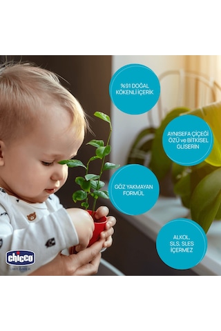 Chicco Baby Moments Doğal Bebek Saç Ve Vücut Şampuanı 500 Ml 00010591500150