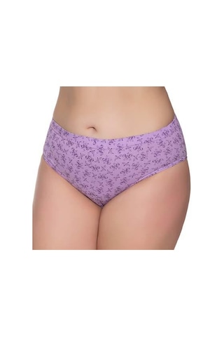 12 Adet Sedef Yıldız Bayan Desenli Empirme Külot 1023 Çok Renkli