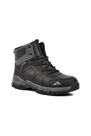 Ayakmod Siyah Poliüretan Unisex Outdoor Bot Alfa G Siyah