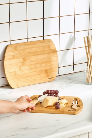 Karaca Lily Bamboo 2'li Pro Kesme Ve Sunum Tahtası