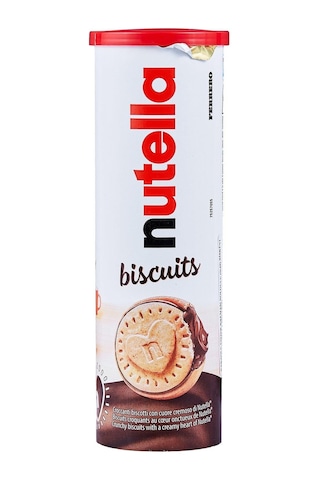 Nutella Biscuits Kakaolu Fındık Kremalı Dolgulu Bisküvi 166 G