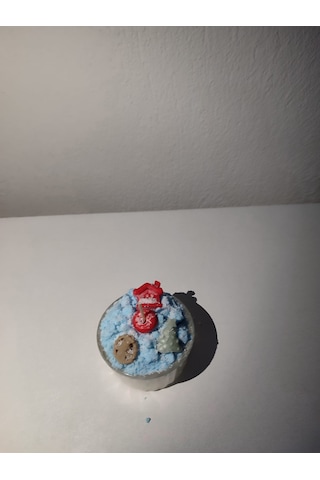 Yeni Yıl Temalı Kış Dağı Mumu