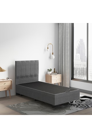 Azra Yatak Tek Kişilik Elite Pedli Tam Ortopedik Yatak Baza Başlık Seti Konuma Özel Teslimat 90 x 190 CM