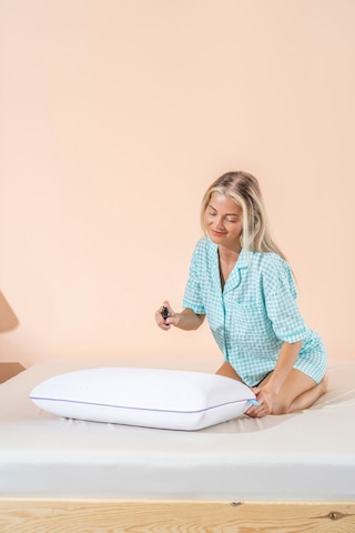 Aroma Terapi Lavanta Visco Yastık Ve Yastık Spreyi Beyaz