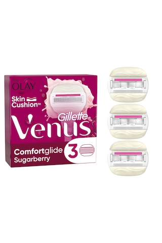 Gillette Venus Comfort Glide Sugarberry Yedek Başlık 3'lü