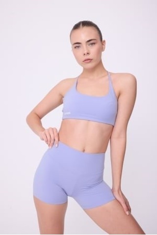 Hıghrıse Comfortflex Yüksek Bel Atletik Spor & Aktif Yaşam Şortu-2701 Mavi