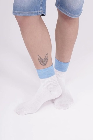The Socks Company 978p 3 Çift Pamuk Kadın Tenis Çorap Çok Renkli