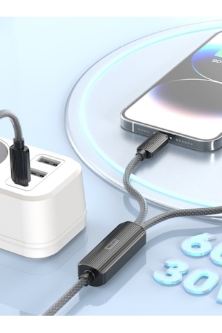  Peeq Earldom EC-IC01 1.2 M PD Hızlı Şarj Kablosu