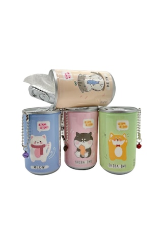 New-max Sevimli Kedi Figürlü Aksesuarlı Islak Mendil 4'lü Paket Toplam 96 Yaprak 24 4