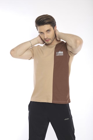 Escetic Erkek Spor, Abd Pike Interlok 1. Kalite Kumaş Somon Slimfit Bisik