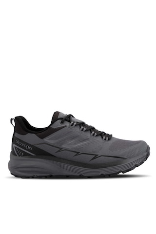 Slazenger Wıld Su Geçirmez Erkek Outdoor Ayakkabı Koyu Gri Koyu Gri