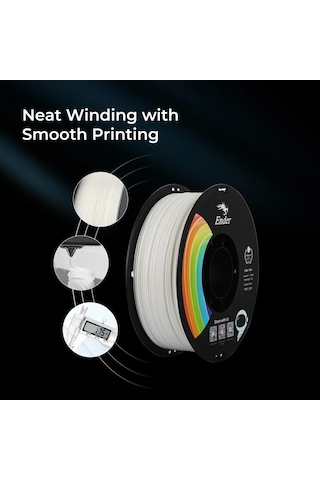 Creality Ender Pla+ Filament Beyaz 1.75 Mm 1 Kg