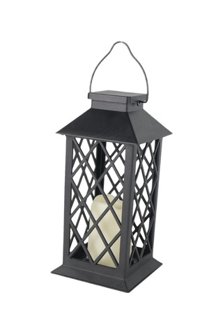 Dolıty Açık Masa Lambası Peyzaj Fener Oda Partisi Bahçe Için Siyah