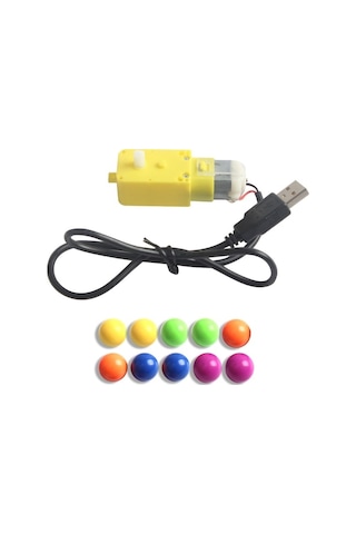 Fortunelane Marble Pisti Modeli Montaj Seti: 10 Adet Mermer, Şarj Edilmiş Motor Yazıcı Parçaları Dahil Değil