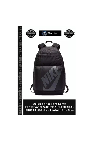 Terrien Delux Serisi Tarz Çanta Fonksiyonel S-000915 Elemental Ck0944-010 Sırt Çantası,one Size Çok Renkli