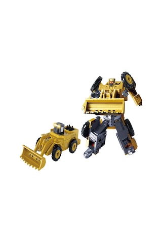 B-bkk Alaşım Deformasyon Mühendislik Aracı Robot Tren Araba Ekskavatör Buldozer Çocuk Oyuncak