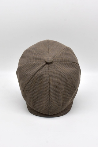 Erkek İngiliz Newsboy Kasket Kahve Driver Şapka - Standart Kahverengi