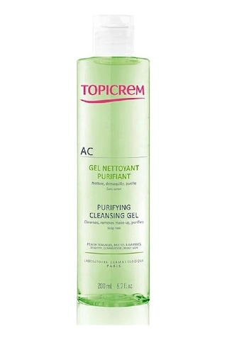 Topicrem AC Purifying Cleansing Gel Yağlı-Hassas Ciltler 200 ML