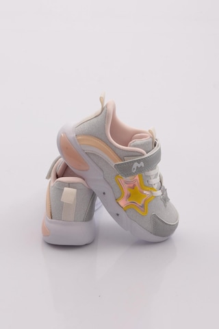 Marco Kids 03-26y315 Çocuk Patik Işıklı Spor Ayakkabı Gümüş