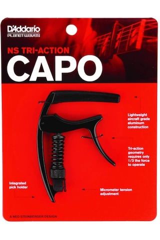 Planet Waves Pw-Cp-09 Tri-Action Elektro ve Akustik Kapo