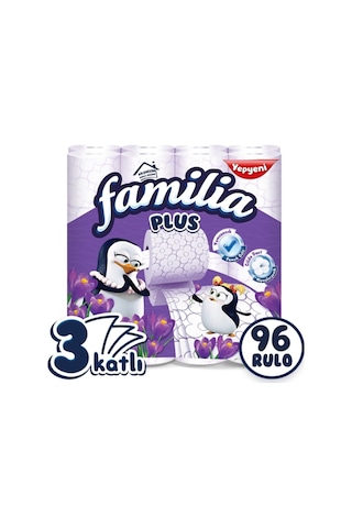 Tuvalet Kağıdı Plus Sihirli Çiçek 3 Kat 32x3:96 Rulo