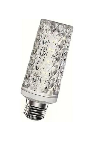 15w Dekoratif Kristal Ampul E27 Led Uzun Beyaz Renk 1600 Lümen