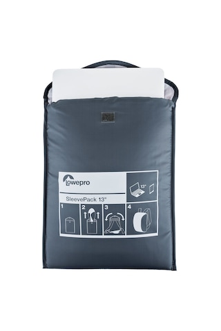 Lowepro Sleevepack 13 Packable Laptop Sleeve (Blue/Gray)