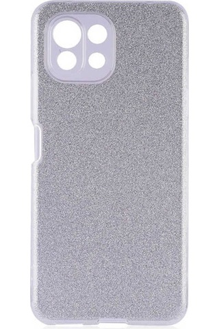 Xiaomi Mi 11 Lite Kılıf Zore Shining Silikon Gri
