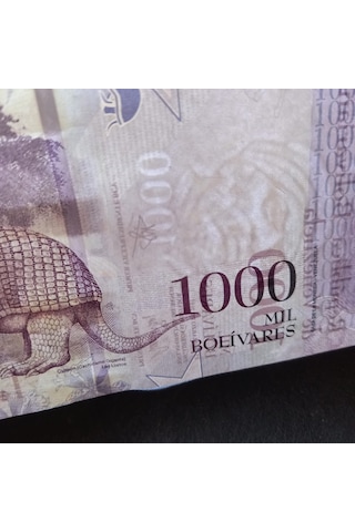 Escoines Koleksiyon 3996368f6220541a44 2017 Venezuela 1000 Bolivar Çil Kağıt Para