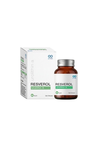 Resverol Urolithin A 60 Kapsül Resverol Urolithin A 60 Kapsül