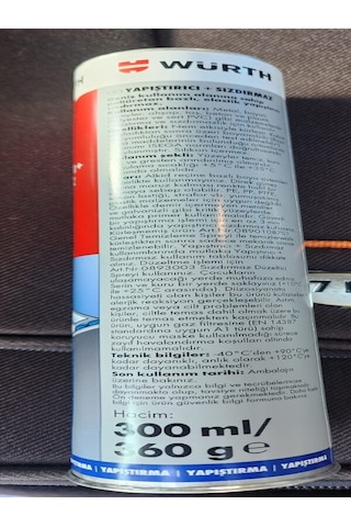 Yapıştırıcı-sızdırmaz Gri 300 Ml / 360 Gr