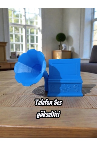 Dekoratif Telefon Stand Ve Ses Yükseltici